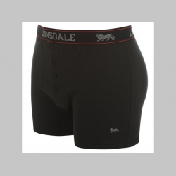 Lonsdale "Boxerky" čierne, 95%bavlna, 5%elastan 